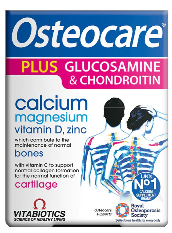 Osteocare Plus Glucosamine and Chondroitin - 60 Tablets Osteocare Plus Glucosamine and Chondroitin - 60 Tablets